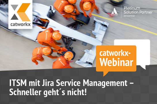 ITSM mit Atlassian Jira Service Management – Webinar von catworkx